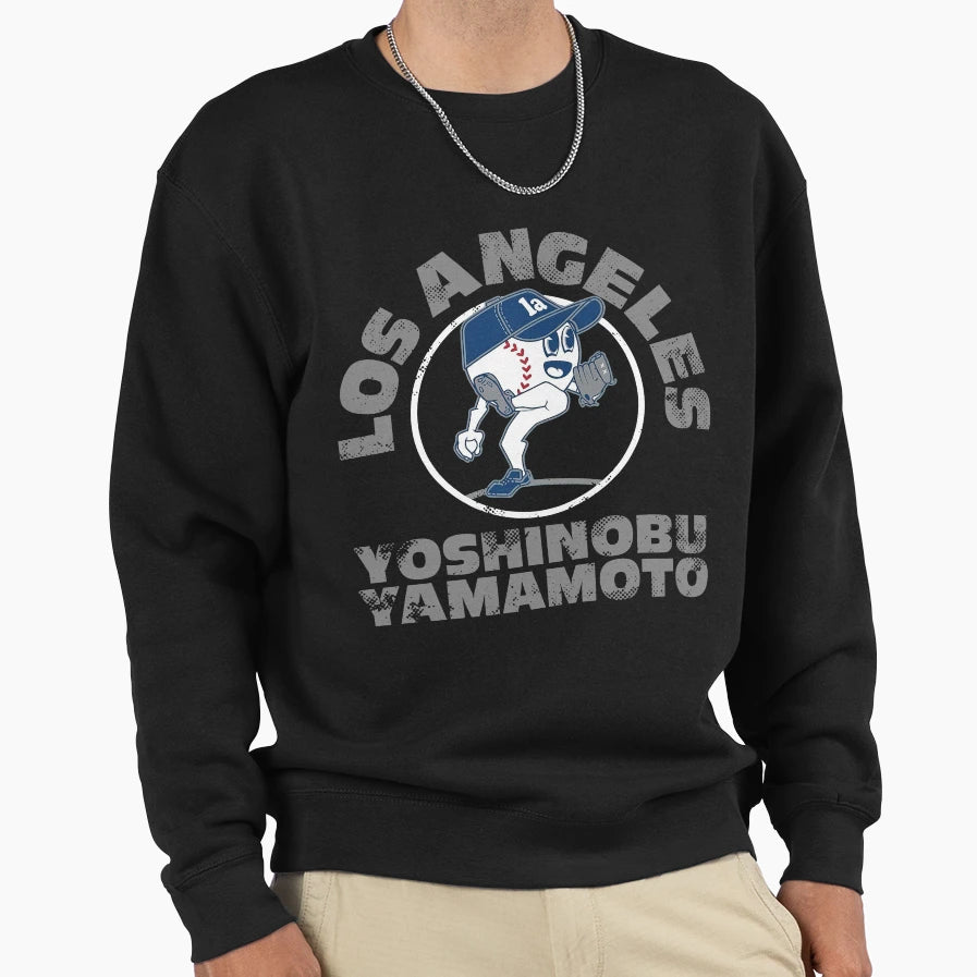 Los Angeles Baseball Buddies Sweatshirt - Casual Everyday Wear Unisex - T-Shirt, Sweatshirt, Hoodie