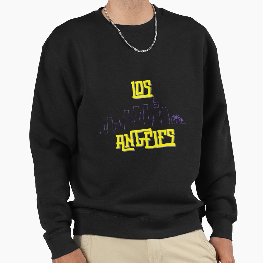 Los Angeles Sweatshirt - Casual Everyday Wear for Adults - T-Shirt, Sweatshirt, Hoodie