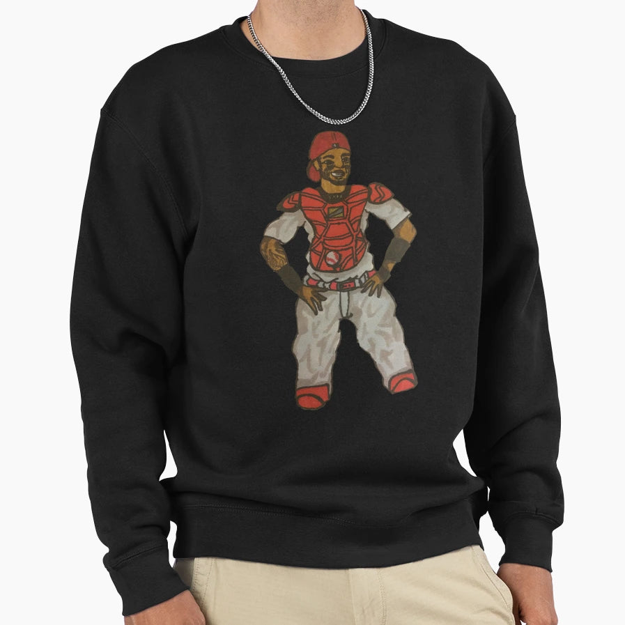 Yadier Molina Sweatshirt - Minimalist Print for Adults - T-Shirt, Sweatshirt, Hoodie