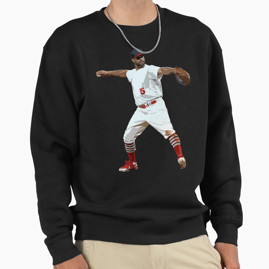 Albert Pujols Sweatshirt - Novelty Apparel Unisex - T-Shirt, Sweatshirt, Hoodie