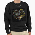 Word Art Wallsoffameaust Jungleland Sweatshirt - Fun Novelty Design Unisex - T-Shirt, Sweatshirt, Hoodie