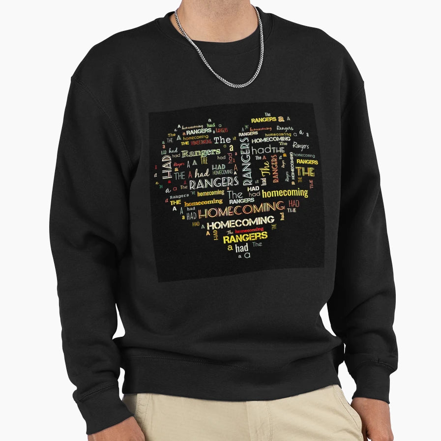 Word Art Wallsoffameaust Jungleland Sweatshirt - Fun Novelty Design Unisex - T-Shirt, Sweatshirt, Hoodie