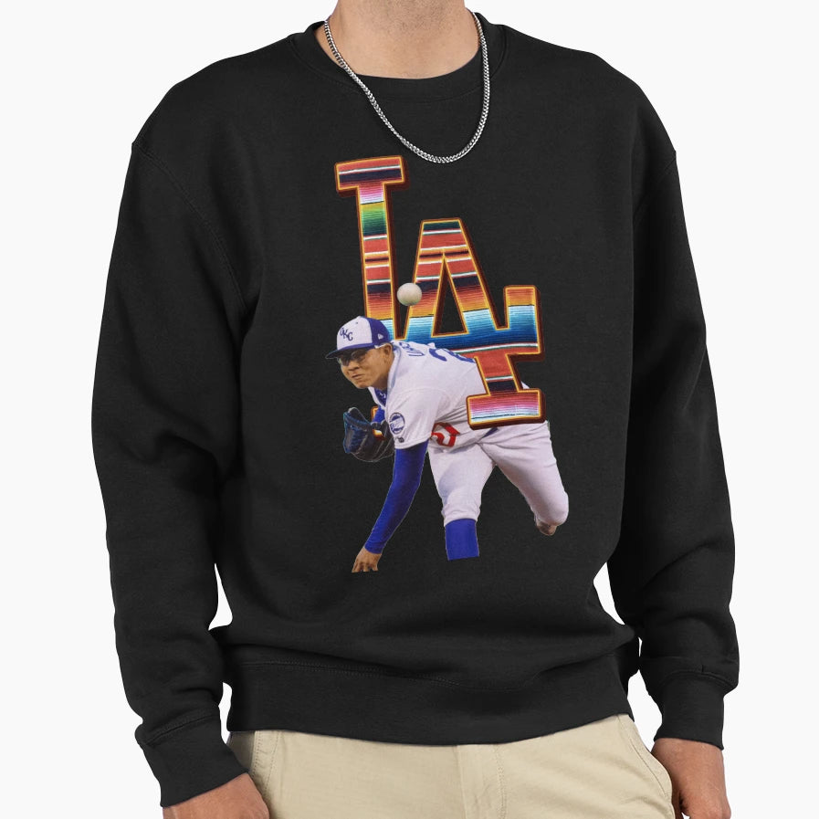 Julio Urias Los Angeles Latino Sweatshirt - Novelty Apparel Men Women - T-Shirt, Sweatshirt, Hoodie