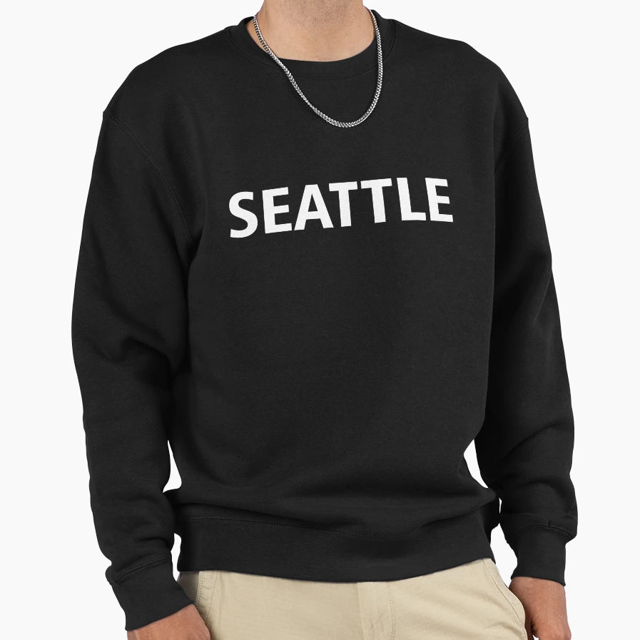 Seattle Sweatshirt - Custom Art Print Men Women - T-Shirt, Sweatshirt, Hoodie