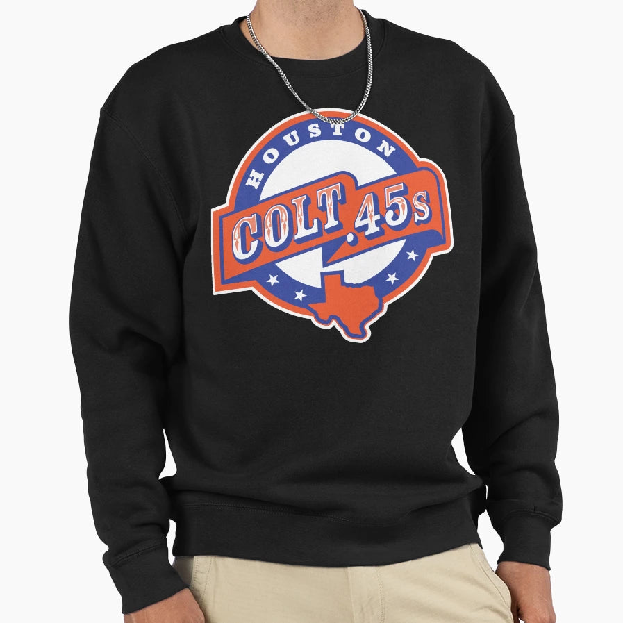 Houston Colt 45S Sweatshirt - Trendy Graphic for Adults - T-Shirt, Sweatshirt, Hoodie