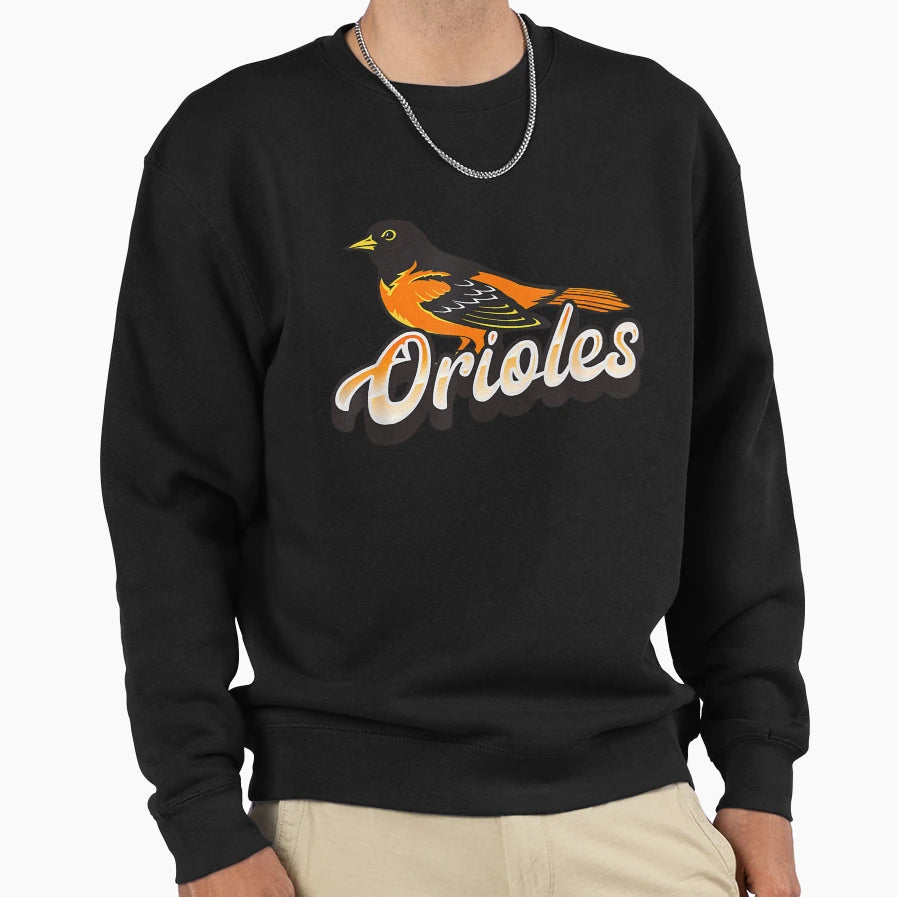 Oriole Bird Sweatshirt - Graphic Print for Adults - T-Shirt, Sweatshirt, Hoodie