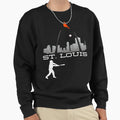 Saint Louis Cardinal Rouge Sweatshirt - Aesthetic Graphic Men Women - T-Shirt, Sweatshirt, Hoodie