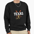 Texas Baseball Ranger Player Sweatshirt - Fun Novelty Design for Adults - T-Shirt, Sweatshirt, Hoodie