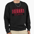 Straight Outta Atlanta Football Sweatshirt - Aesthetic Graphic Unisex - T-Shirt, Sweatshirt, Hoodie