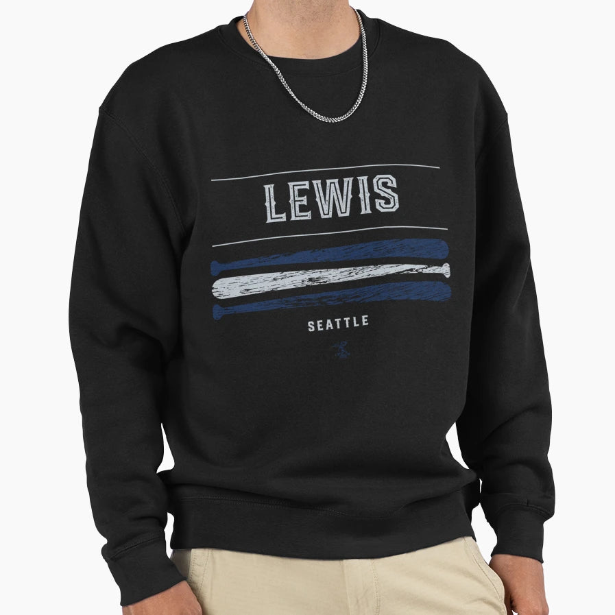 Kyle Lewis Baseball Bat Gameday Hoodie - Streetwear Style Men Women - T-Shirt, Sweatshirt, Hoodie