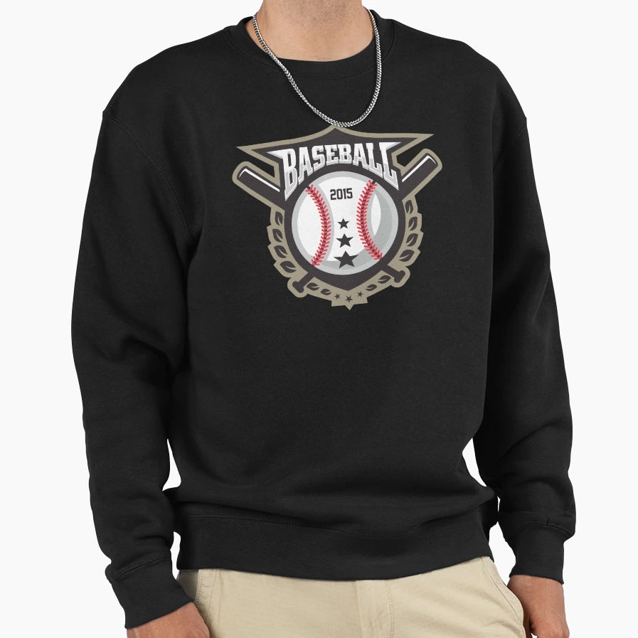 Baseball Sweatshirt - Casual Everyday Wear Men Women - T-Shirt, Sweatshirt, Hoodie