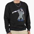 Dodger Dinger Crotch Bump Sweatshirt - Aesthetic Graphic for Adults - T-Shirt, Sweatshirt, Hoodie
