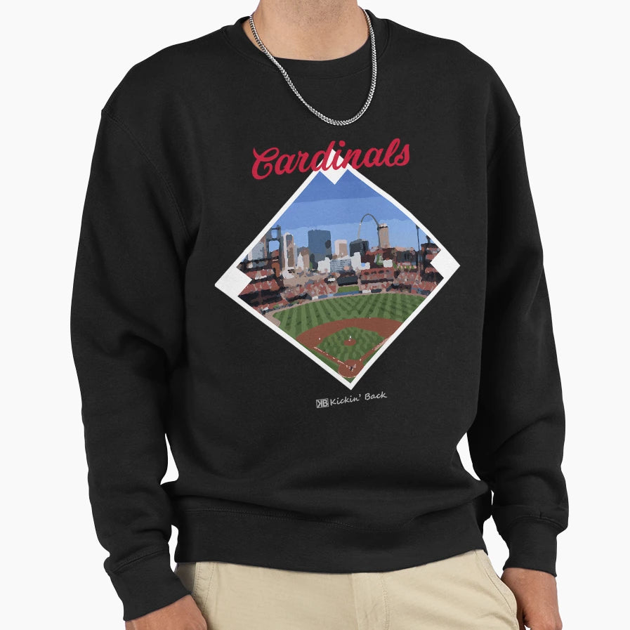 St Louis Cardinals Sweatshirt - Fun Novelty Design for Adults - T-Shirt, Sweatshirt, Hoodie