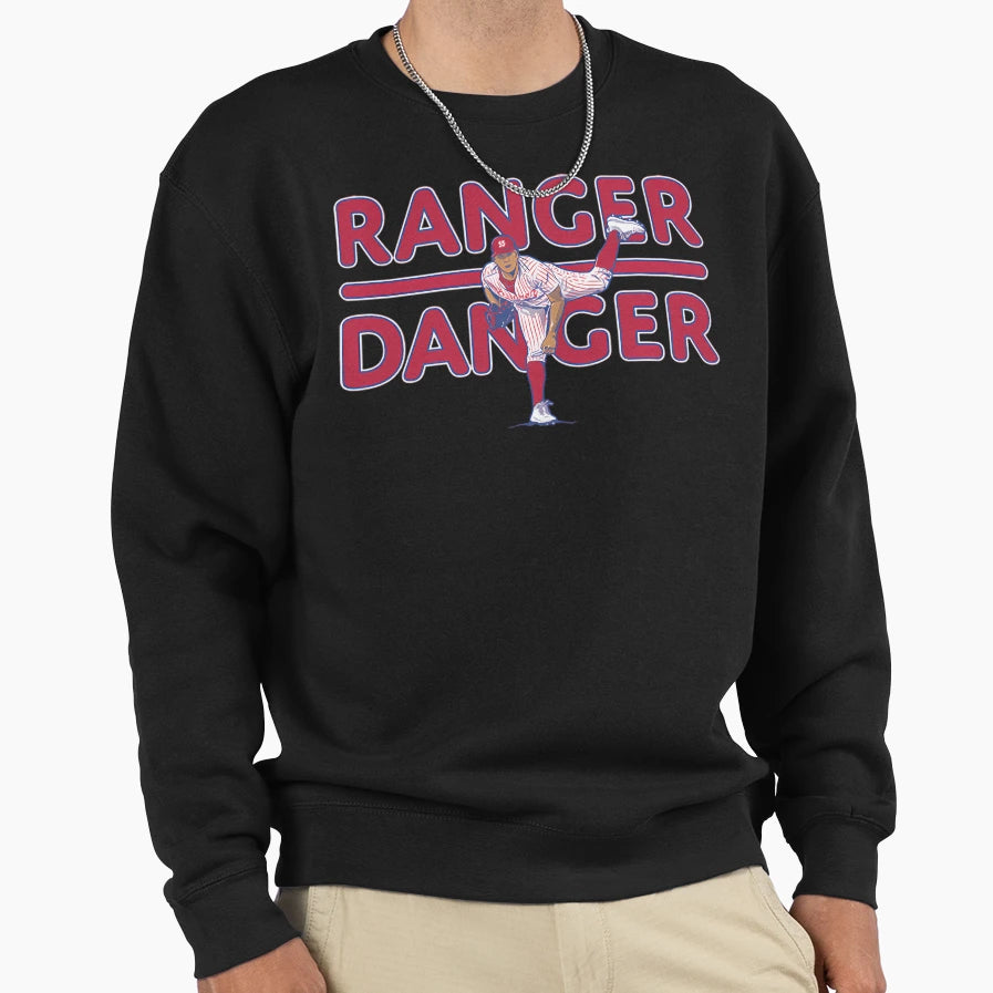 Ranger Suarez Ranger Danger 1 Sweatshirt - Fun Novelty Design Unisex - T-Shirt, Sweatshirt, Hoodie