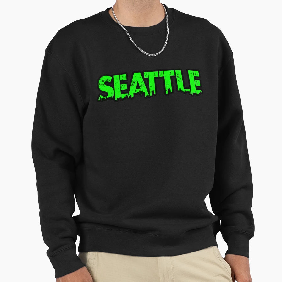 Seattle Washington Sweatshirt - Novelty Apparel Men Women - T-Shirt, Sweatshirt, Hoodie