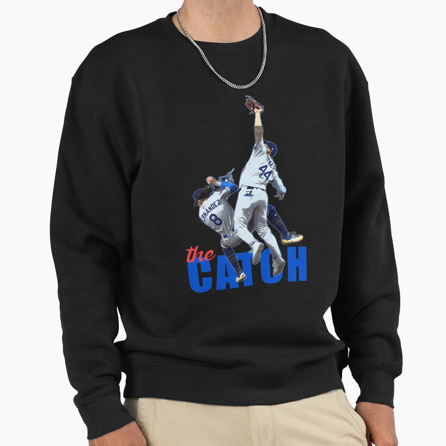 Catch Los Angeles Champs Baseball Sweatshirt - Casual Everyday Wear Unisex - T-Shirt, Sweatshirt, Hoodie