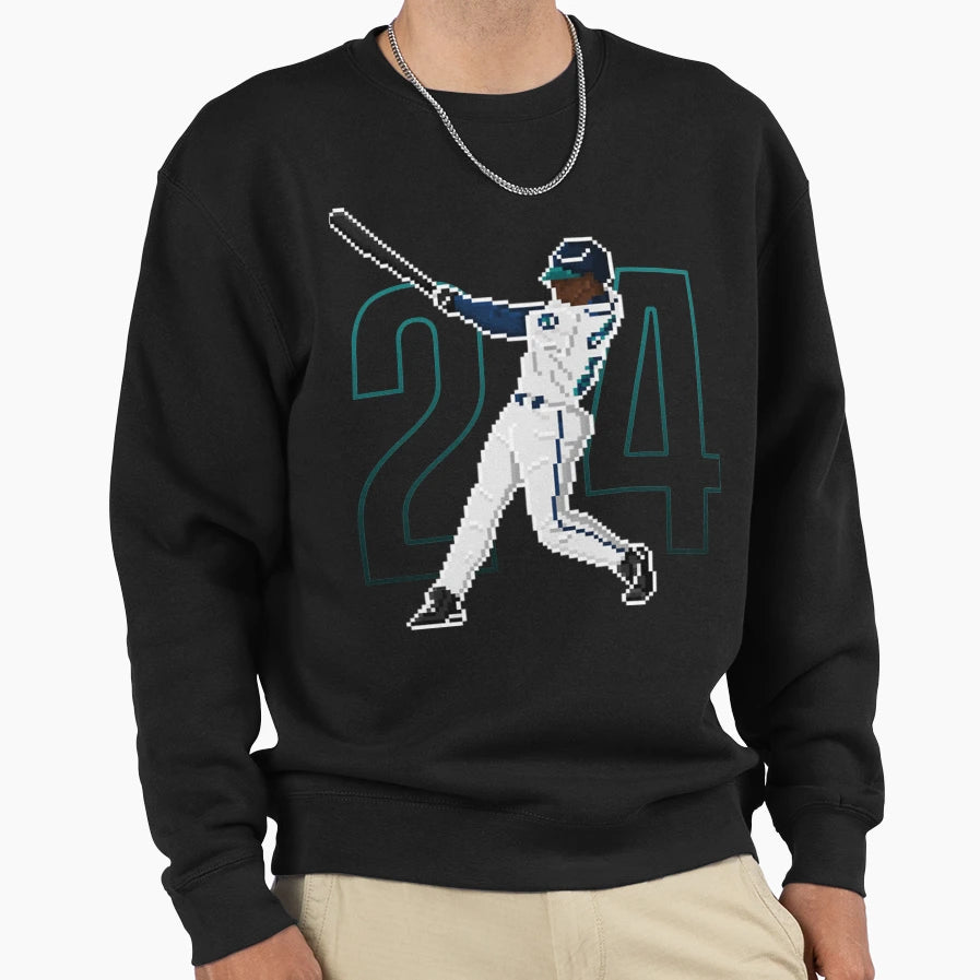 Ken Griffey Jr Sweatshirt - Custom Art Print Unisex - T-Shirt, Sweatshirt, Hoodie