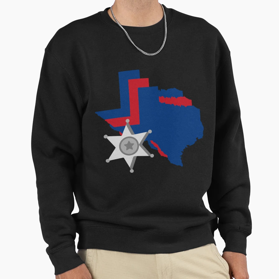 Texas Border Rangers Sweatshirt - Aesthetic Graphic for Adults - T-Shirt, Sweatshirt, Hoodie