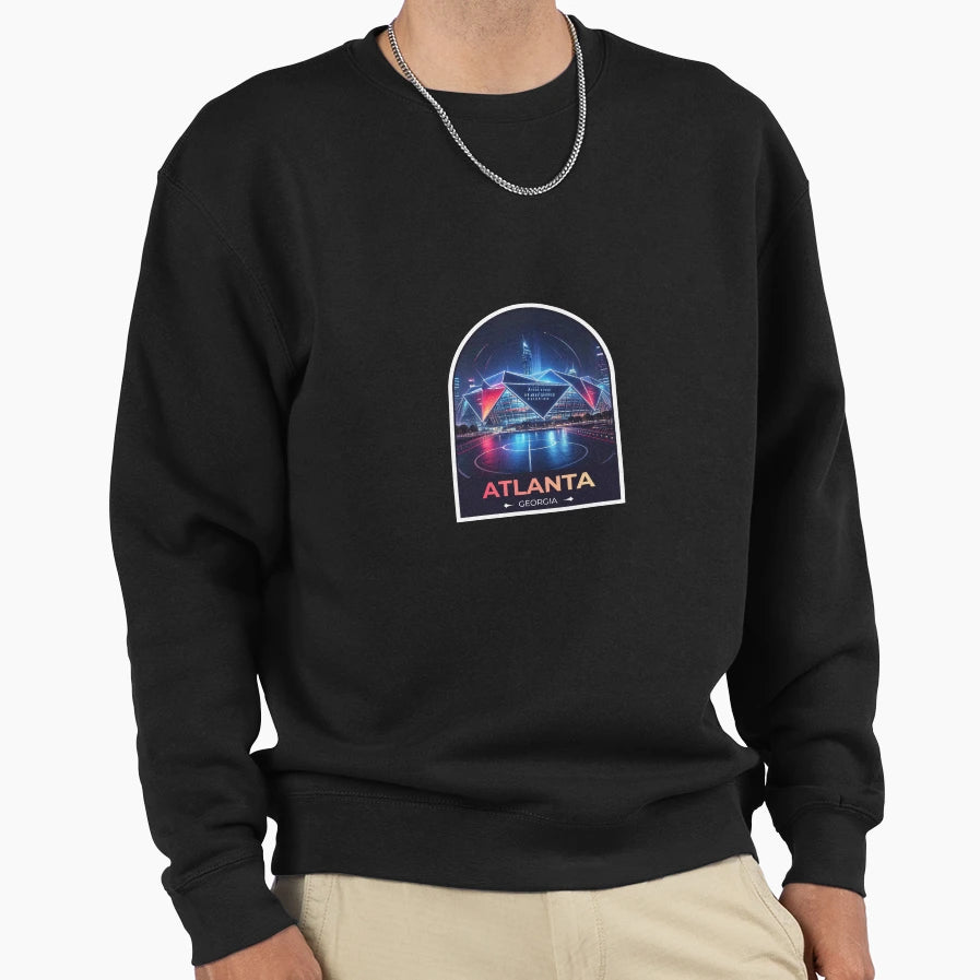 Atlanta Georgia Sweatshirt - Casual Everyday Wear Unisex - T-Shirt, Sweatshirt, Hoodie