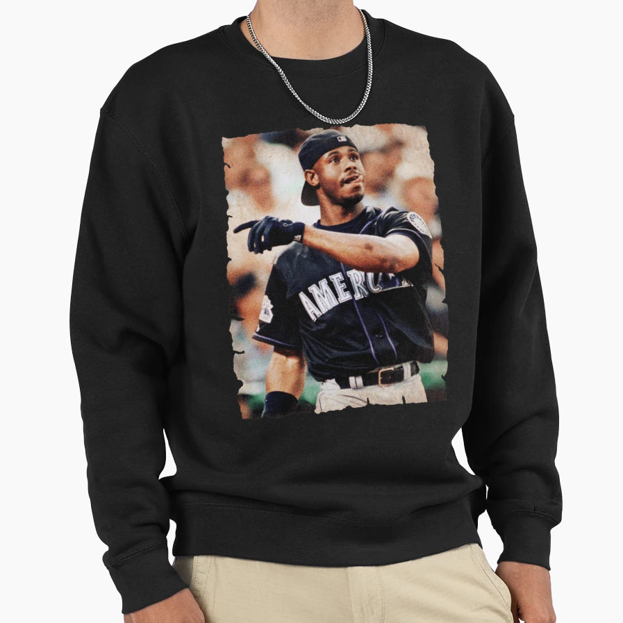 Ken Griffey Jr Sweatshirt - Unique Graphic Unisex - T-Shirt, Sweatshirt, Hoodie