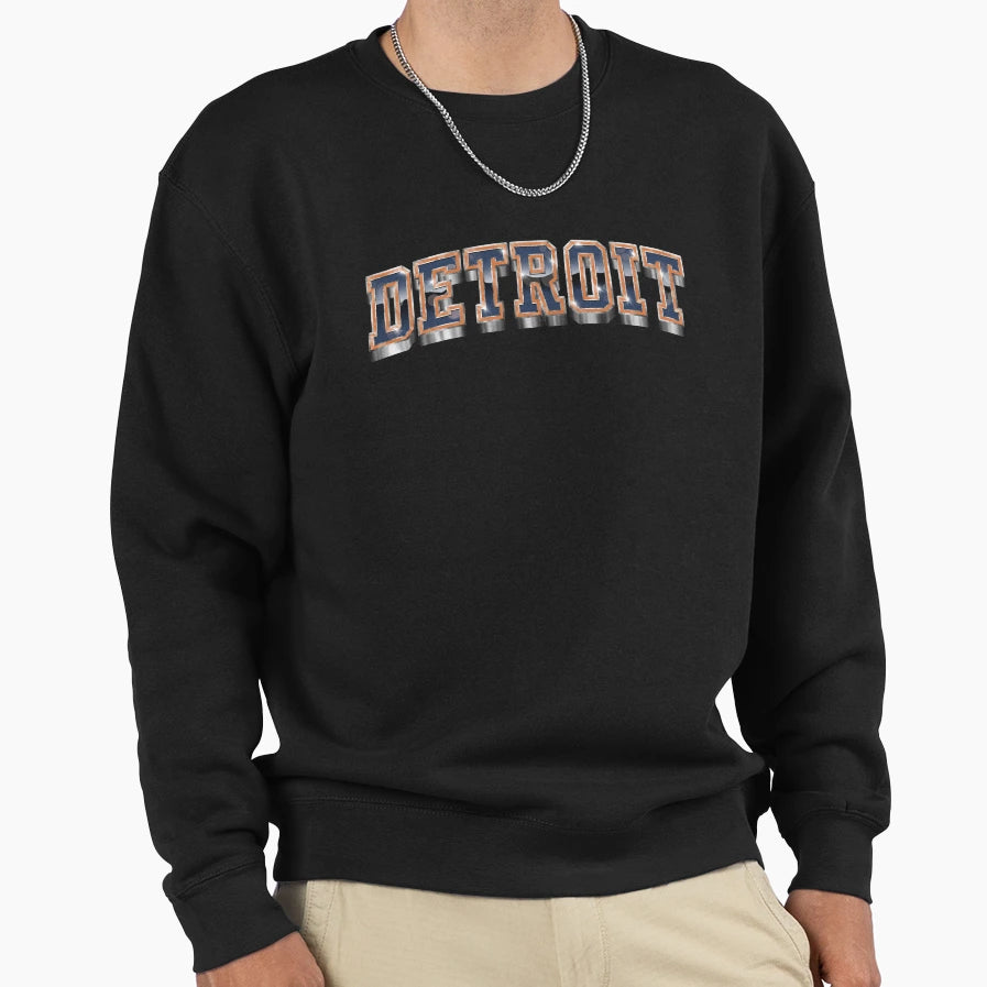 Theres Tigers Detroit Michigan Sweatshirt - Aesthetic Graphic for Adults - T-Shirt, Sweatshirt, Hoodie