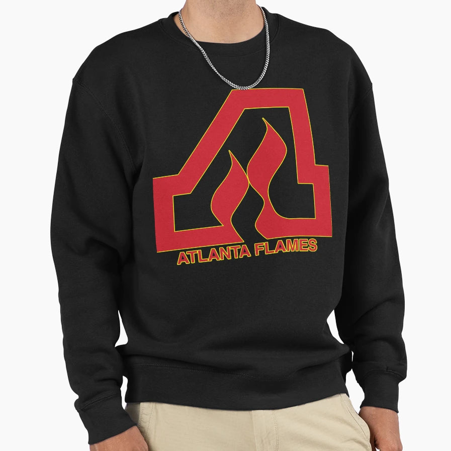Atlanta Flames Sweatshirt - Minimalist Print Men Women - T-Shirt, Sweatshirt, Hoodie
