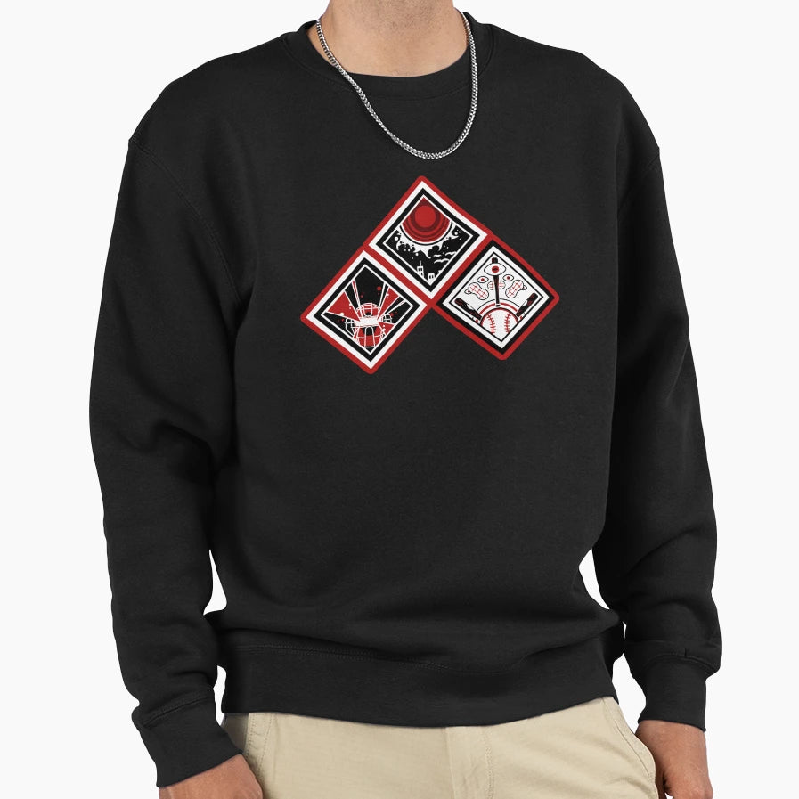 Diamond Blaseball Sweatshirt - Fun Novelty Design for Adults - T-Shirt, Sweatshirt, Hoodie