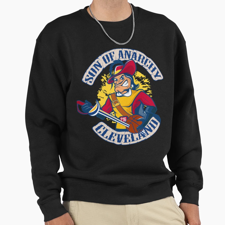 Cavalier Son Anarchy Sweatshirt - Fun Novelty Design Men Women - T-Shirt, Sweatshirt, Hoodie