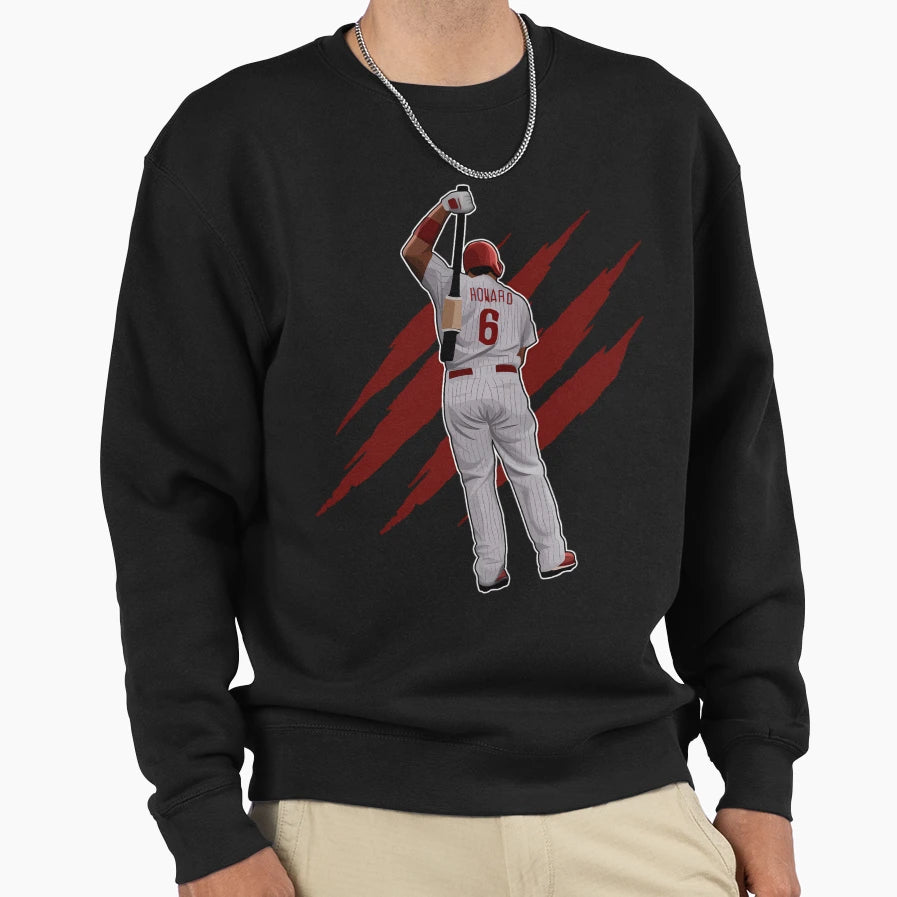 Ryan Howard Stand Deck 6 Claw Sweatshirt - Trendy Graphic Unisex - T-Shirt, Sweatshirt, Hoodie