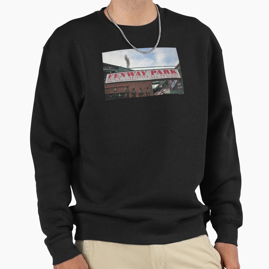 Green Monster Green Monster Fenway Sweatshirt - Fun Novelty Design Unisex - T-Shirt, Sweatshirt, Hoodie