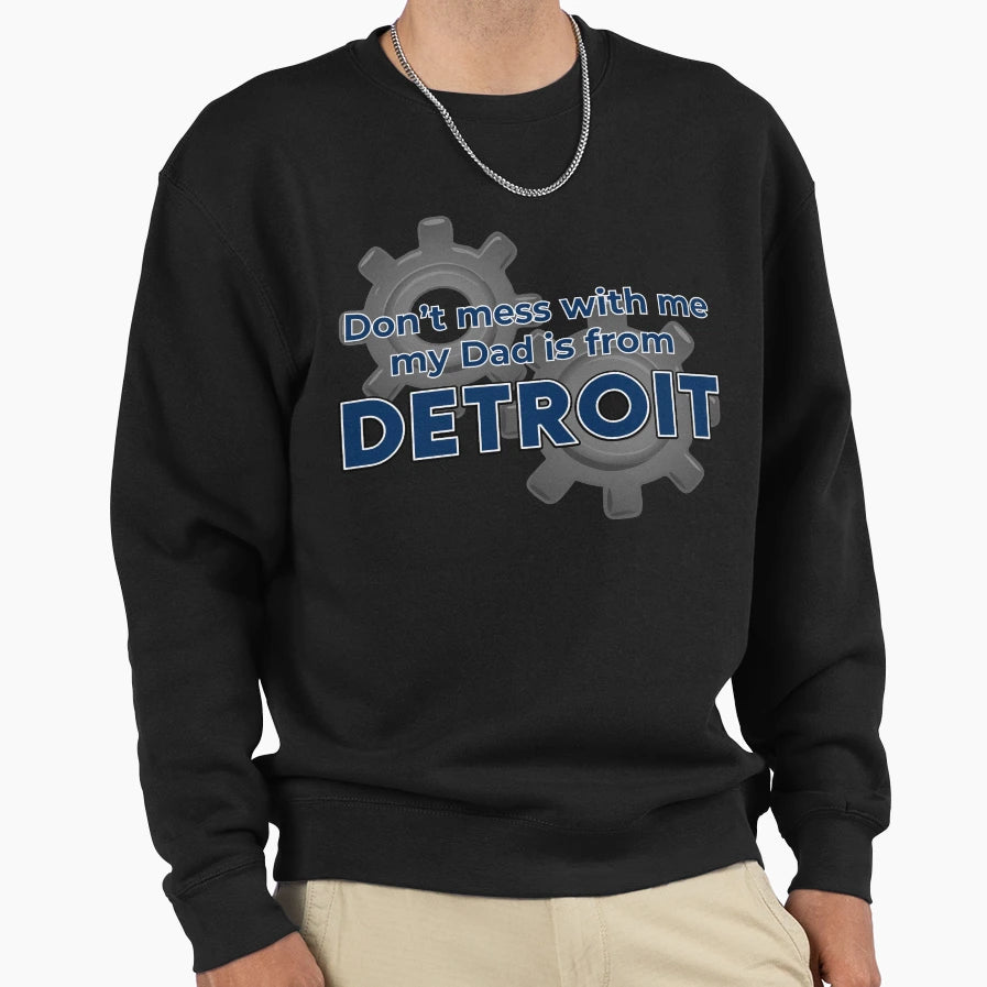 Detroit Sweatshirt - Custom Art Print Unisex - T-Shirt, Sweatshirt, Hoodie