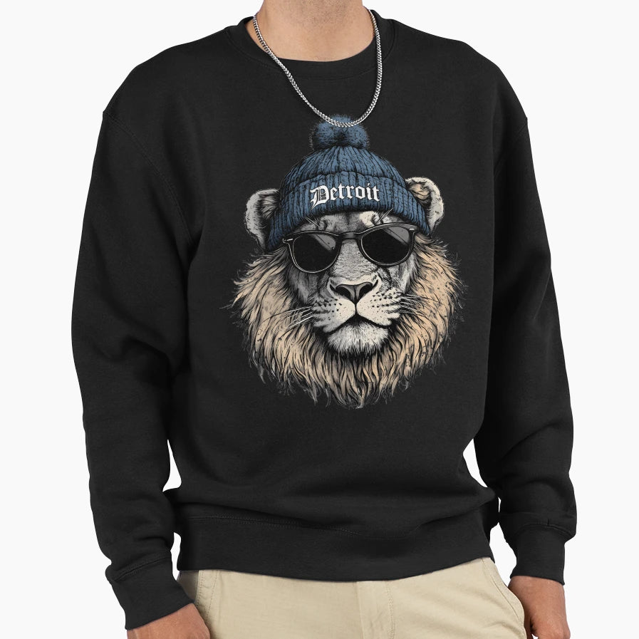 Opulent Det Roit Lions Streetwear Det Sweatshirt - Unique Graphic Unisex - T-Shirt, Sweatshirt, Hoodie