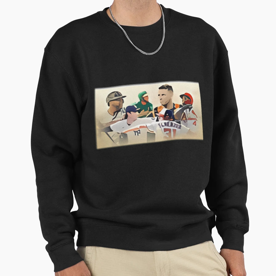 Mlb Baseball Mlb Espn Sweatshirt - Casual Everyday Wear Unisex - T-Shirt, Sweatshirt, Hoodie