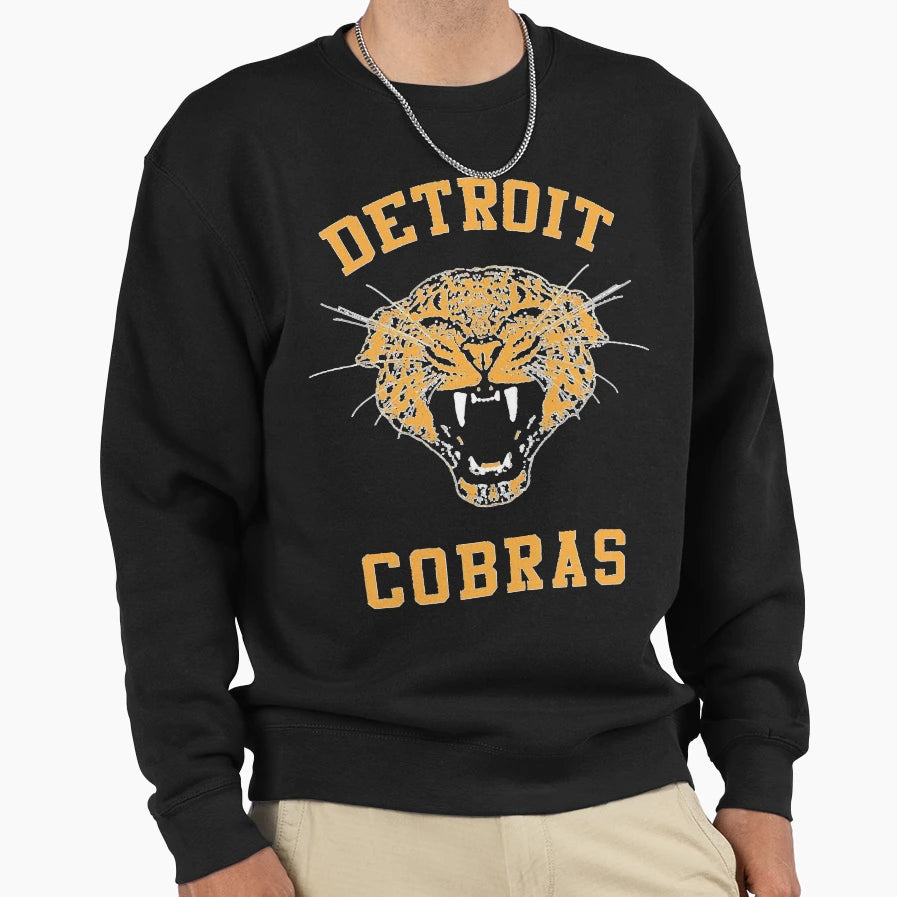 Detroit Cobras Sweatshirt - Graphic Print for Adults - T-Shirt, Sweatshirt, Hoodie