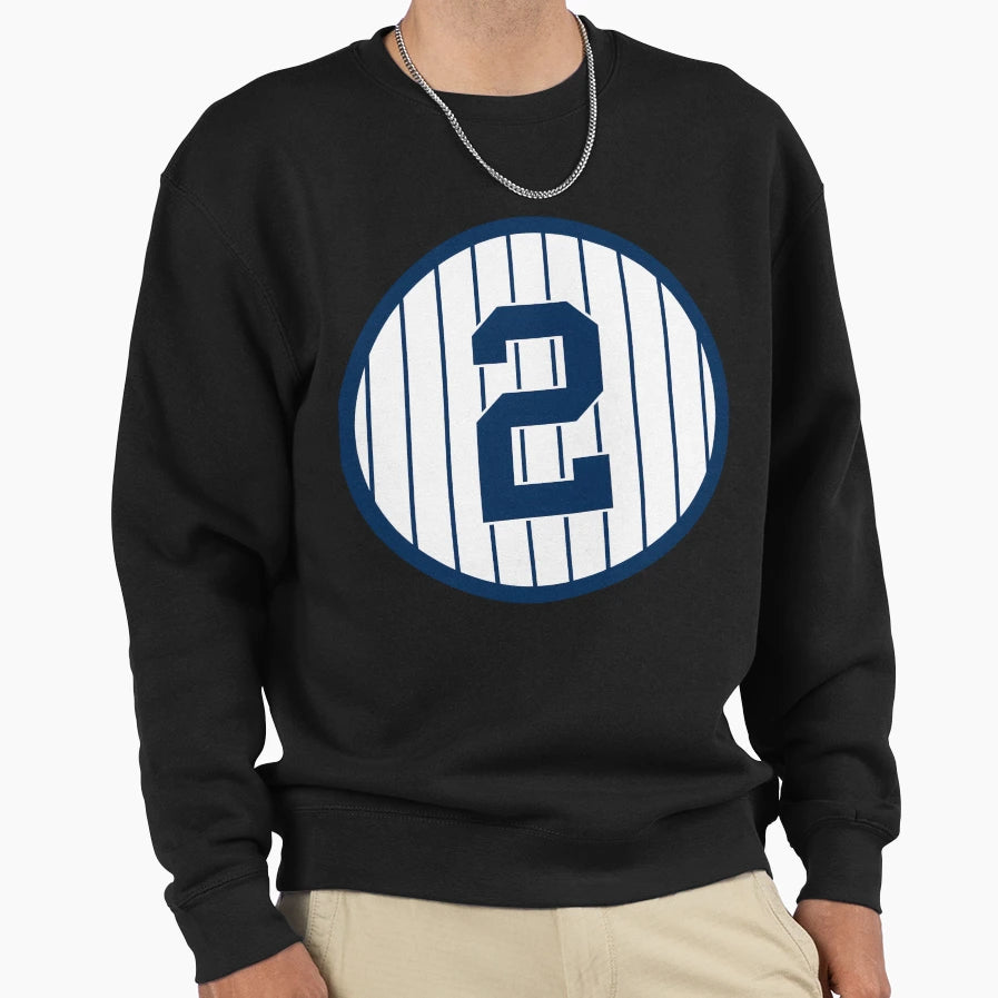463 Derek Jeter 2 Jersey Number Sweatshirt - Minimalist Print Men Women - T-Shirt, Sweatshirt, Hoodie