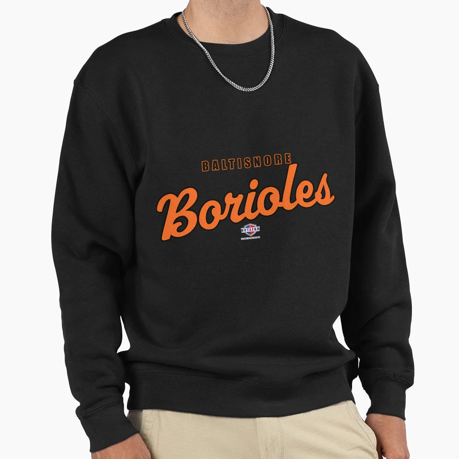 Baltisnore Borioles Sweatshirt - Minimalist Print for Adults - T-Shirt, Sweatshirt, Hoodie