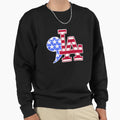 Kamala American Comma Sweatshirt - Novelty Apparel Unisex - T-Shirt, Sweatshirt, Hoodie