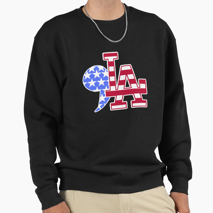 Kamala American Comma Sweatshirt - Novelty Apparel Unisex - T-Shirt, Sweatshirt, Hoodie
