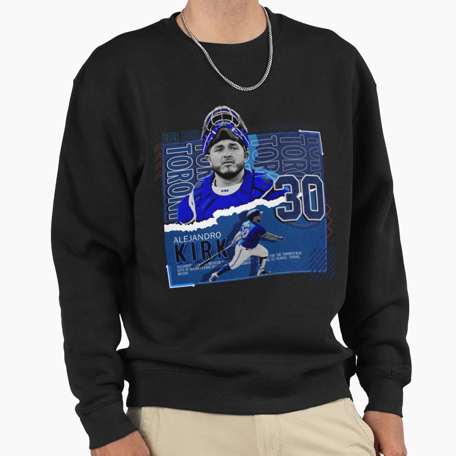 Alejandro Kirk Baseball Sweatshirt - Casual Everyday Wear for Adults - T-Shirt, Sweatshirt, Hoodie