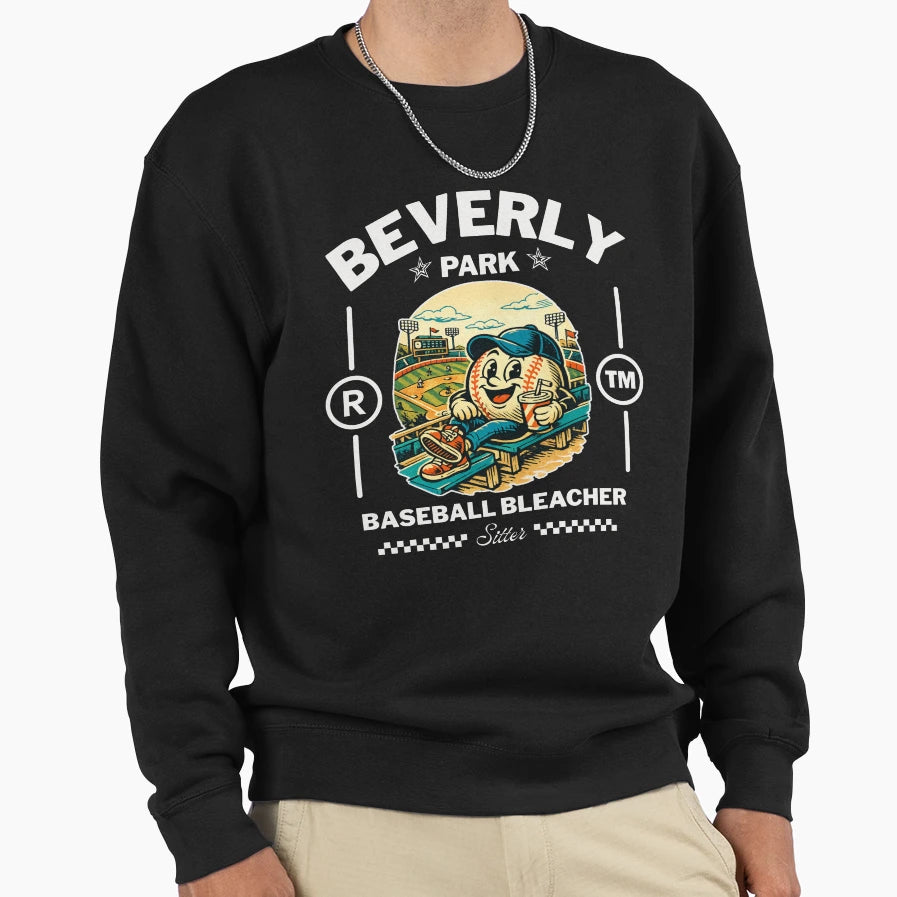 Beverly Park Baseball Sweatshirt - Unique Graphic Unisex - T-Shirt, Sweatshirt, Hoodie