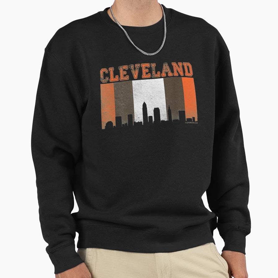 Skyline Cleveland Sweatshirt - Casual Everyday Wear Unisex - T-Shirt, Sweatshirt, Hoodie