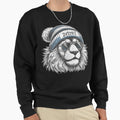 Detroit Lions Football Lion Sweatshirt - Fun Novelty Design for Adults - T-Shirt, Sweatshirt, Hoodie