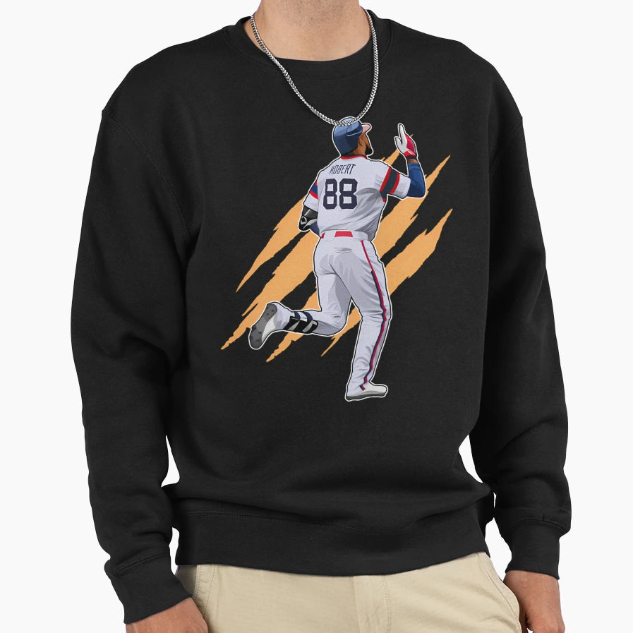 Luis Robert Get Homerun 8 Claw Sweatshirt - Fun Novelty Design Men Women - T-Shirt, Sweatshirt, Hoodie