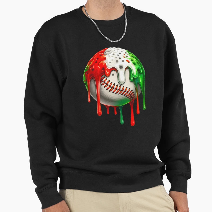 Baseball Sweatshirt - Fun Novelty Design Men Women - T-Shirt, Sweatshirt, Hoodie