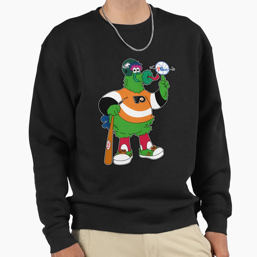Phillie Phanatic All Sports Sweatshirt - Streetwear Style Unisex - T-Shirt, Sweatshirt, Hoodie