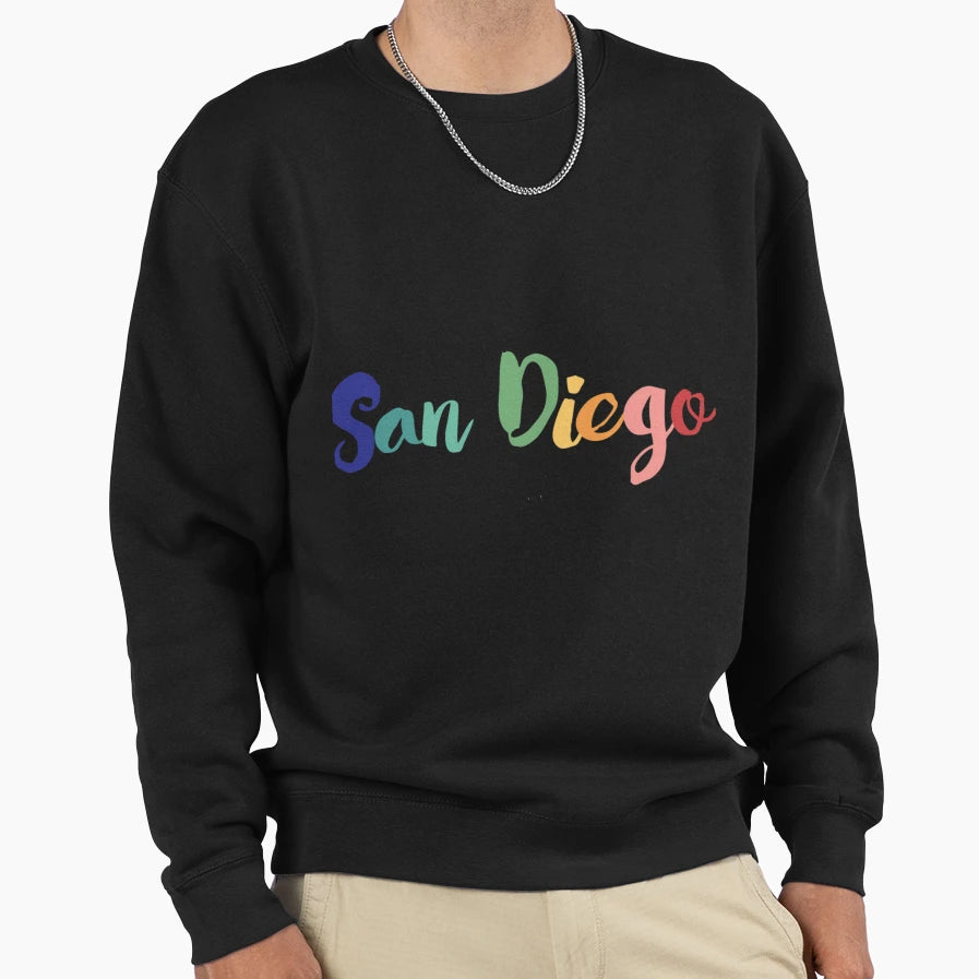 San Diego Sweatshirt - Unique Graphic Men Women - T-Shirt, Sweatshirt, Hoodie