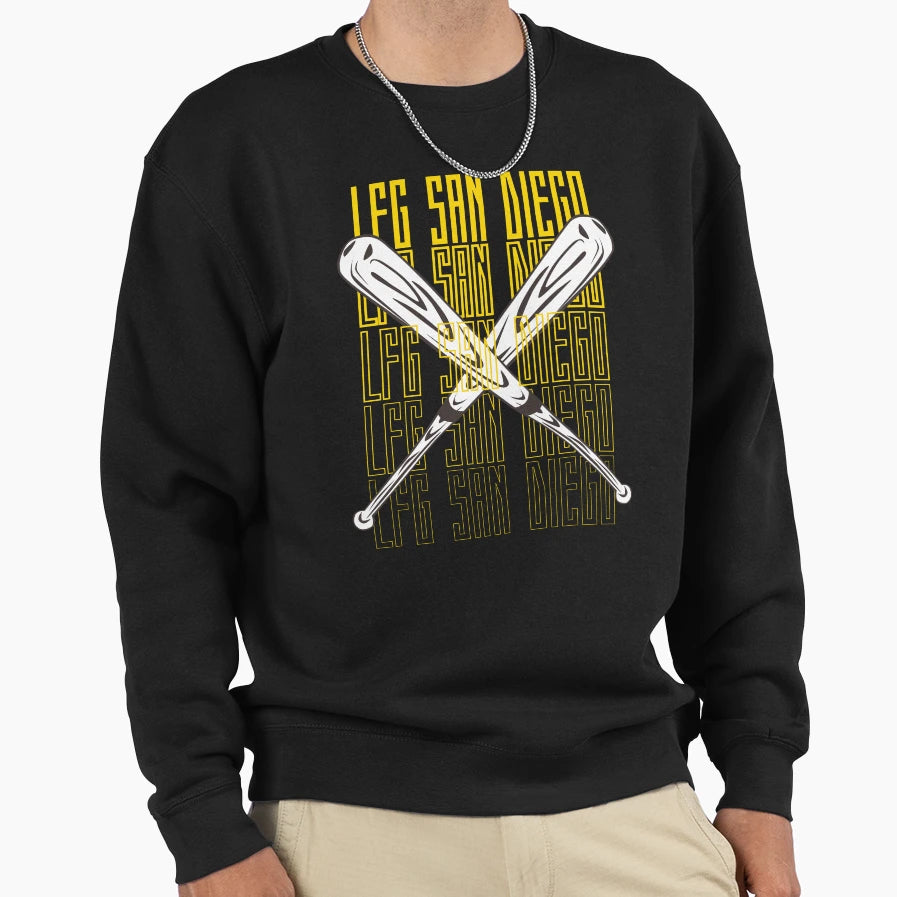 Lfgsd San Diego Baseball Fan City Sweatshirt - Novelty Apparel Unisex - T-Shirt, Sweatshirt, Hoodie