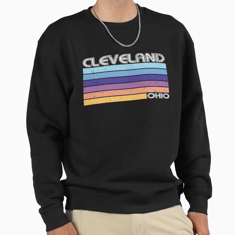 Cleveland Ohio Sweatshirt - Streetwear Style for Adults - T-Shirt, Sweatshirt, Hoodie
