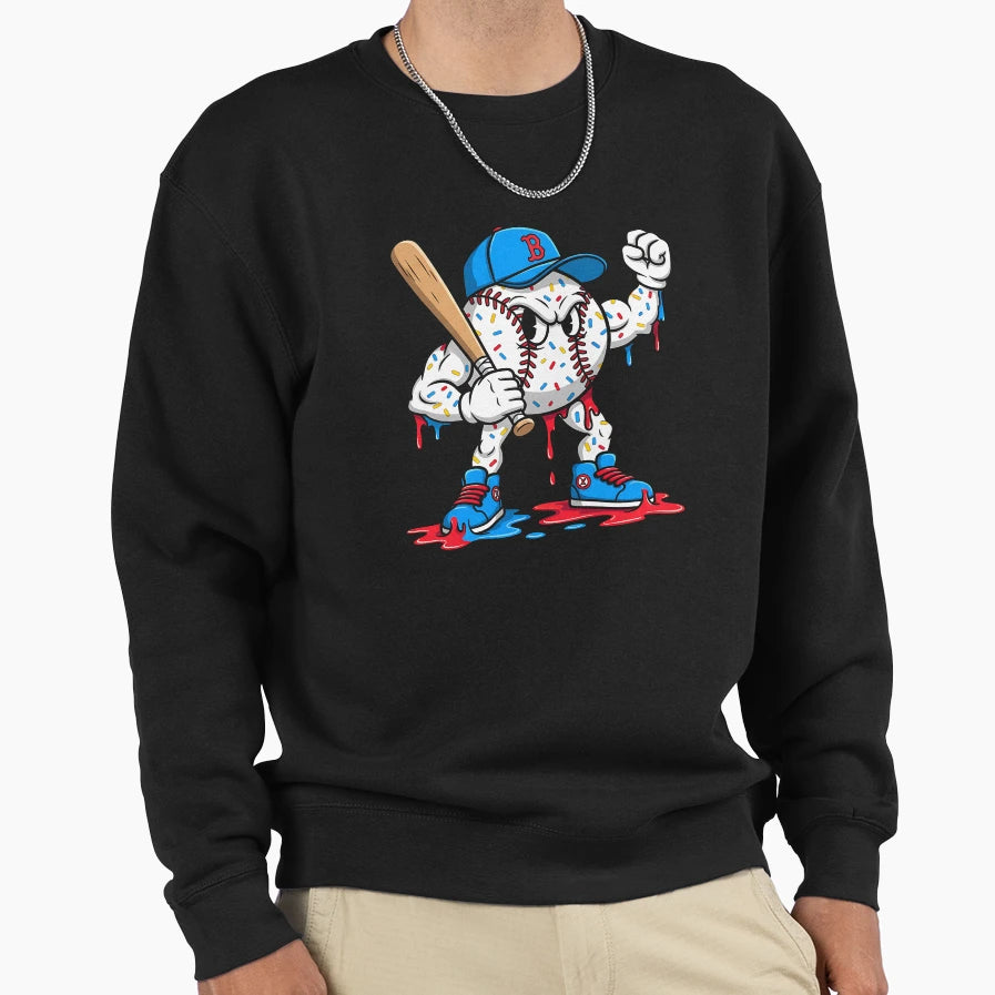 Baseball Lifestyle 101 Baseball Drip Sweatshirt - Novelty Apparel Unisex - T-Shirt, Sweatshirt, Hoodie