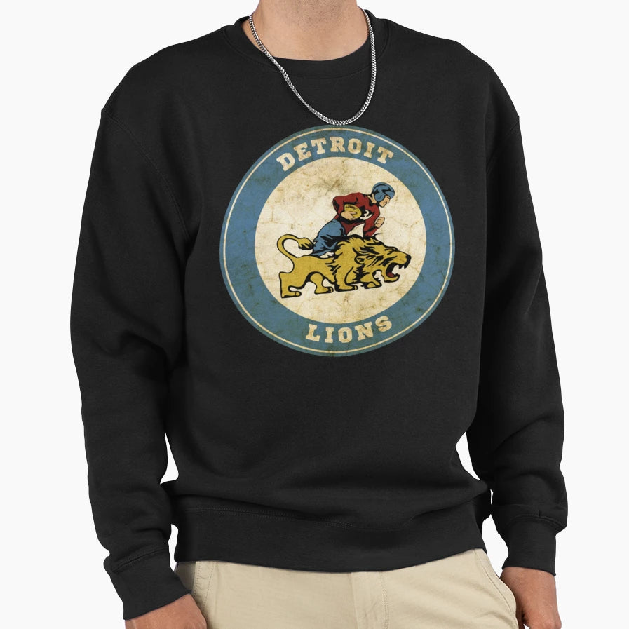 Detroit Lions Sweatshirt - Trendy Graphic Unisex - T-Shirt, Sweatshirt, Hoodie